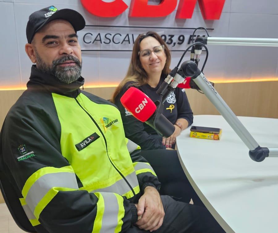 Conscientização no trânsito marca a última semana do Maio Amarelo em Cascavel