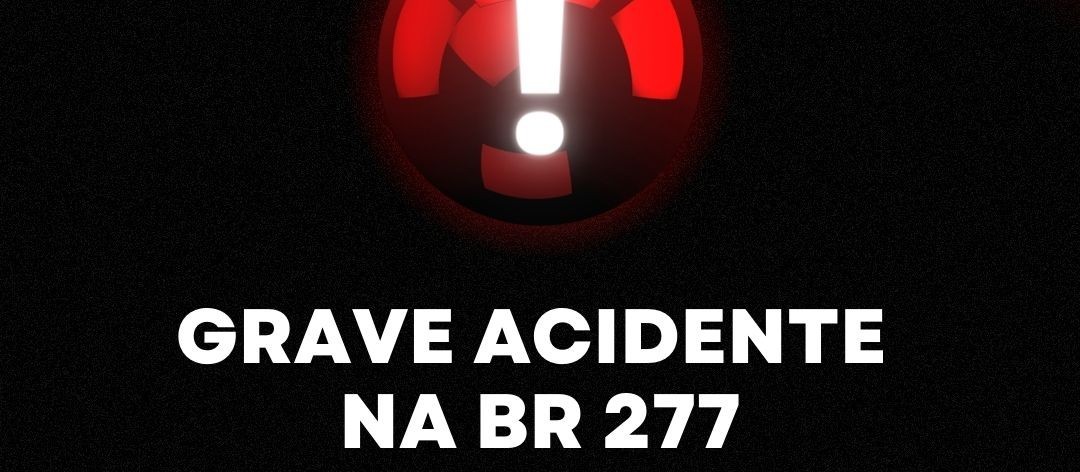 Gestante de 6 meses morre em acidente na BR-277