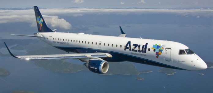 Azul informa nova malha aérea  no mês de fevereiro 
