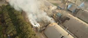  Explosão em silo de cooperativa agroindustrial  deixa 7 mortos e 12 feridos
