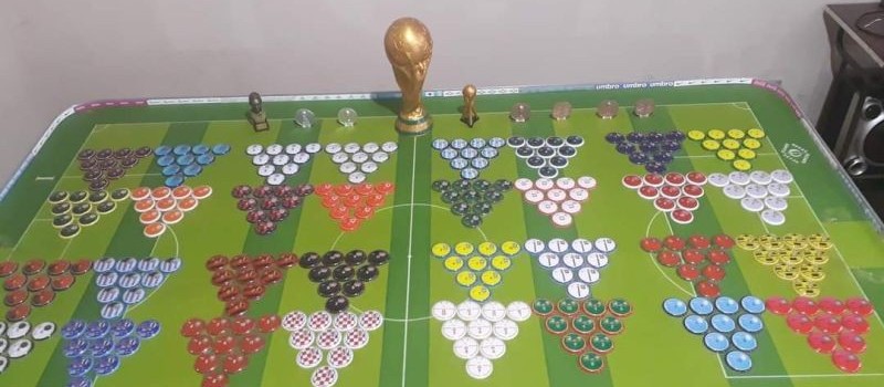 Copa do Mundo inspira campeonato de futebol de botão em Curitiba