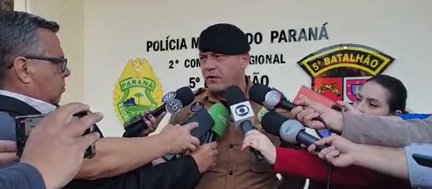  Comandante-Geral da PMPR, fala sobre ocorrido com policial militar no Oeste do Paraná 