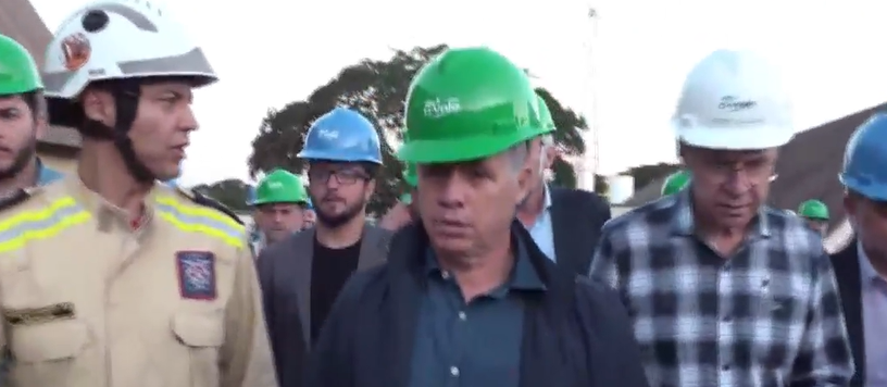 Ministro Paulo Teixeira visita unidade de grãos da C.Vale em Palotina 
