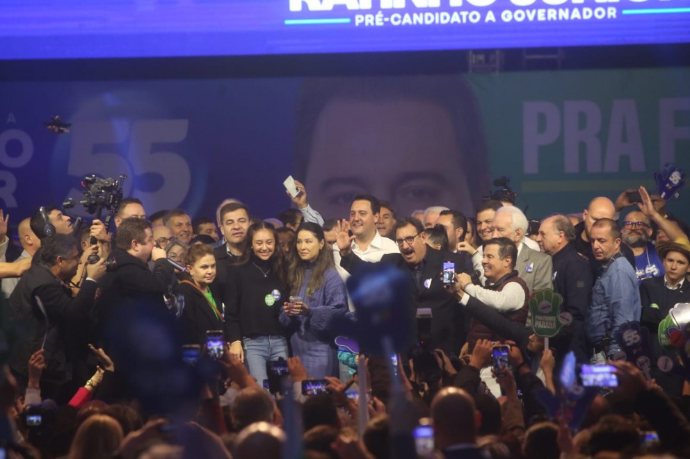 PSD confirma candidatura  à reeleição de Ratinho Júnior ao governo do Paraná