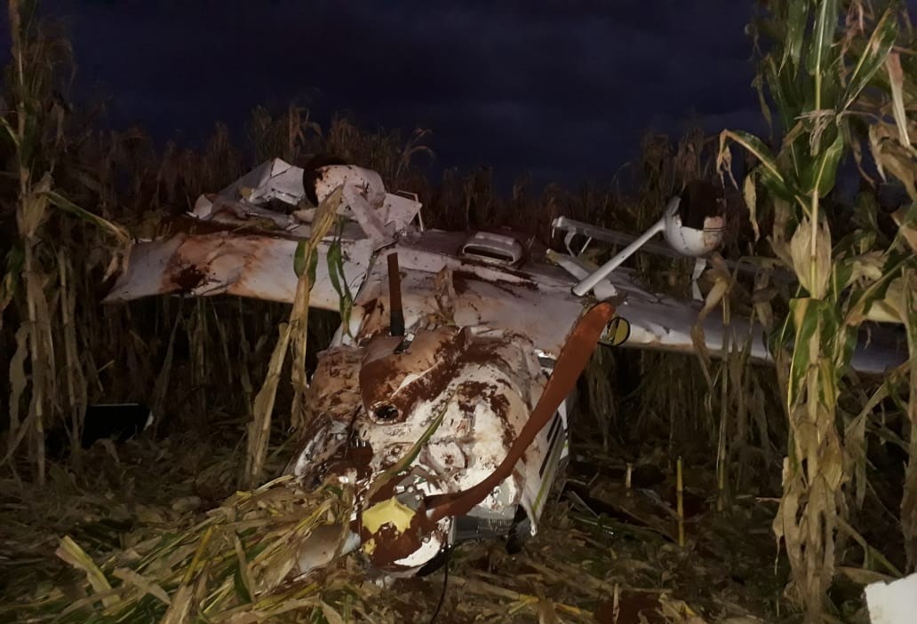 Força Aérea Brasileira investiga queda de avião em Cascavel