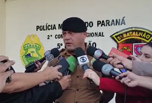  Comandante-Geral da PMPR, fala sobre ocorrido com policial militar no Oeste do Paraná 